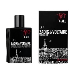 ZADIG & VOLTAIRE THIS IS HIM! ART 4 ALL edt (m) 50ml TESTER