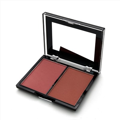 Триумф tf Румяна для лица двухцветные Triumph blush 96 матовые холодный коричневый+металлический нежно-розовый CTBL-09 93694