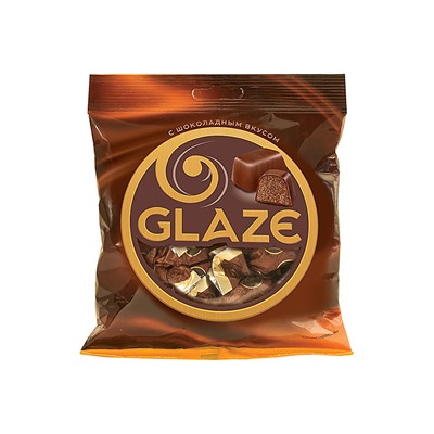 Конфета «Глэйс» с шоколадным вкусом. (упаковка 0,5 кг)