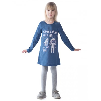 Платье детское Space Girl КП5027П2 индиго