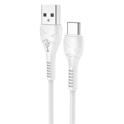 Кабель USB - Type-C Hoco X37 Cool power  100см 3A  (white)