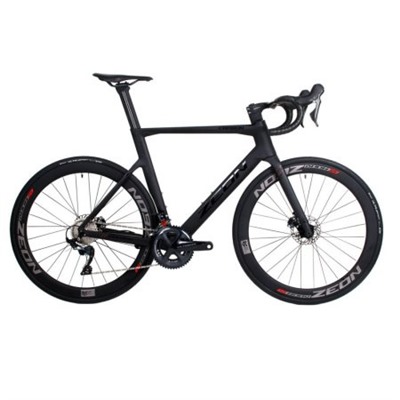 Велосипед шоссейный ZEON R5.5 510mm, SHIMANO 105, рама Carbon disc road T700 , цвет: black royal graphite.