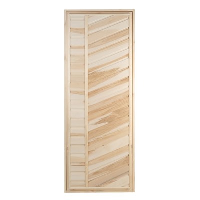 Дверь для бани и сауны "Эконом", ЛИПА, 180×70см