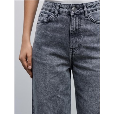 брюки джинсовые женские светло-серый