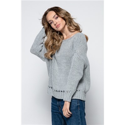 Fimfi I242 свитер серый