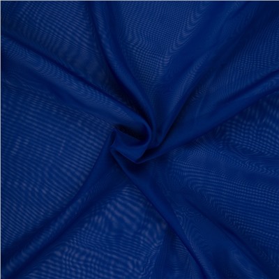 Тюль "Трио", голубой, синий  (nv-100001)