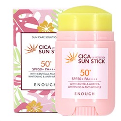 Enough Стик солнцезащитный для лица и тела с центеллой / Cica Sun Stick SPF50+/PA++++, 20 г