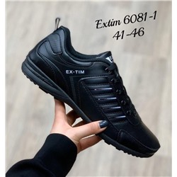 Мужские кроссовки 6081-1 черные