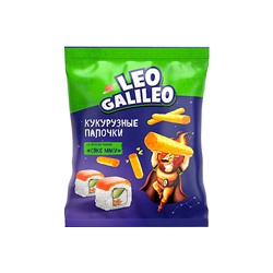 «Leo Galileo», кукурузные палочки со вкусом роллов «сяке маки», 45 г