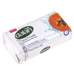 Мыло туалетное твердое "Dalan Multi Care" 150г, "Мицелярная вода и Папайя" (Турция)