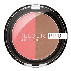 Румяна компактные RELOUIS PRO BLUSH DUO тон:204