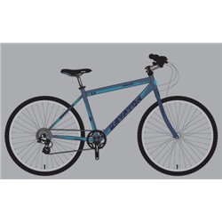 Велосипед 26" рама 17" 7sp KRYPTON TWINKLE TWO синий металлик