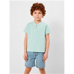 Сорочка верхняя детская для мальчиков Moffett светло-голубой