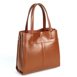 Женская кожаная сумка шоппер Х3391-220 Елоу