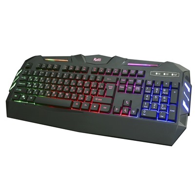 Клавиатура Smart Buy SBK-309G-K RUSH Interstellar мембранная игровая с подсветкой USB (black)
