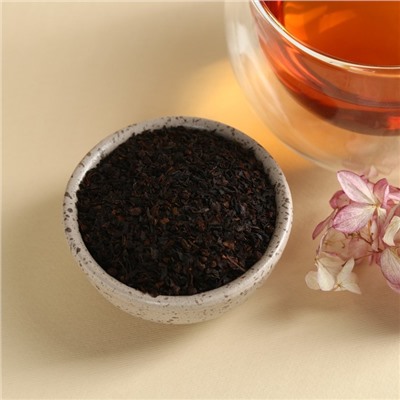 Чай чёрный «Для самой драгоценной», вкус: ваниль и карамель, 50 г.