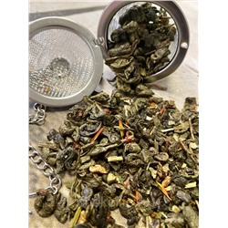 Зеленый чай "Клубника со сливками Люкс" 500 гр