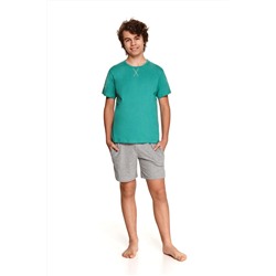 2539 SS21 ALBERT Пижама подростковая с шортами для мальчиков