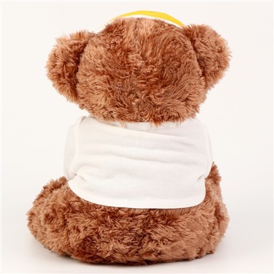 Мягкая игрушка "Медведь" в желтом ободке, 25 см
