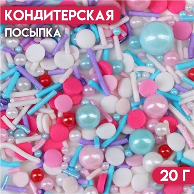 Кондитерская посыпка «Бабл Гам», 20 г