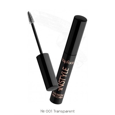 TopFace Instyle Гель для бровей фиксирующий  тон 01 "Eyebrow Mascara" , прозрачный- РТ310  5г