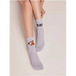 CONTE Хлопковые носки с рисунками "Oh mon chéri"