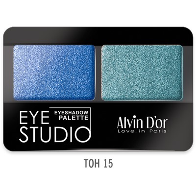 Alvin D`or AES-14 Тени для век  двойные EYE STUDIO  тон 15  5г