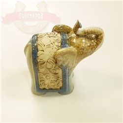 Слон керамика глазурь Ornament 26*23*12 см