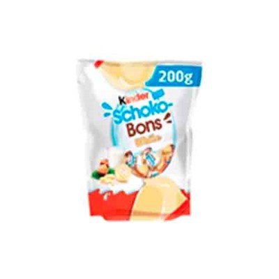 Конфеты Kinder Choco Bons White 200гр