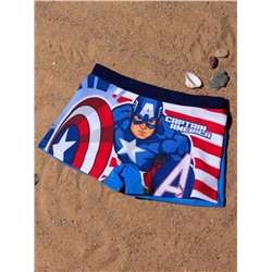 Купальные трусы для мал. Captain America