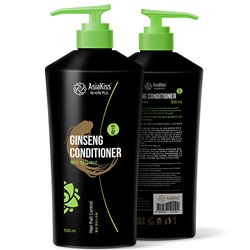 AsiaKiss Кондиционер для волос ЭКСТРАКТ ЖЕНЬШЕНЯ Ginseng Hair Conditioner 500 мл