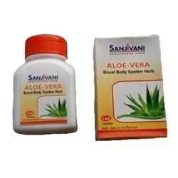 Алоэ Вера (Aloe Vera) Sanjivani - 100 таб. по 500 мг.