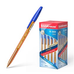 ErichKrause® Ручка шариковая "Amber Stick" R-301 0.7, цвет чернил синий (поштучно) арт.31058