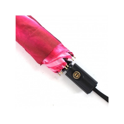 Зонт женский ТриСлона-880/L 3880,  R=55см,  суперавт;  8спиц,  3слож,  розовый/фиолет  (Мегацветок)  240342