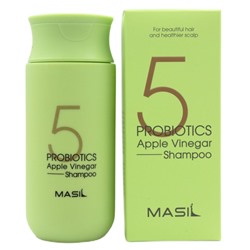 Masil Шампунь для волос от перхоти с яблочным уксусом / 5 Probiotics Apple Vinegar Shampoo, 150 мл