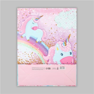Пакет ламинированный вертикальный «Розовые мечты», L 31 × 40 × 9 см