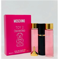 Парфюмерный набор Moschino Toy 2 Bubble Gum 3в1 100мл