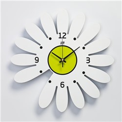 Часы настенные "Ромашка", плавный ход, d=39 см, 1 АА