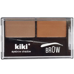 Kiki. Тени для бровей Brow №01 2.68г коричневый и светло-коричневый