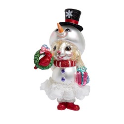 Кролик в карнавальном костюме Лесной снеговичок 224920