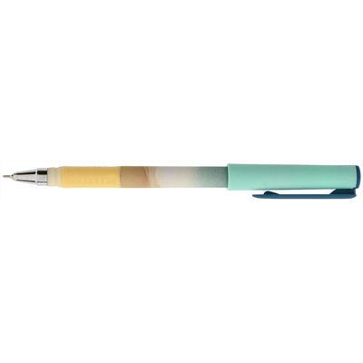 Ручка масляная 0.7мм LOREX AQUARELLE REFLEXION,круглый прорезиненный корпус, резиновый грип, синяя