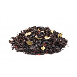 Чай Gutenberg  чёрный ароматизированный "Малина со сливками", 0,5 кг