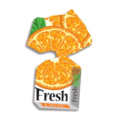 Fresh Line апельсин конфеты 0,7 кг