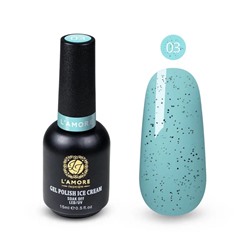 Полигель для маникюра L'AMORE Fashion Polish Gel Ice Cream 15мл, тон 03