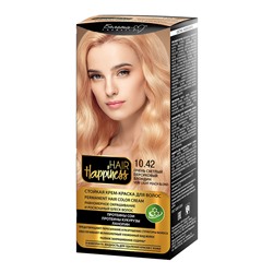Белита М Hair Happiness Крем-краска для волос аммиачная 10.42 светлый персиковый блондин