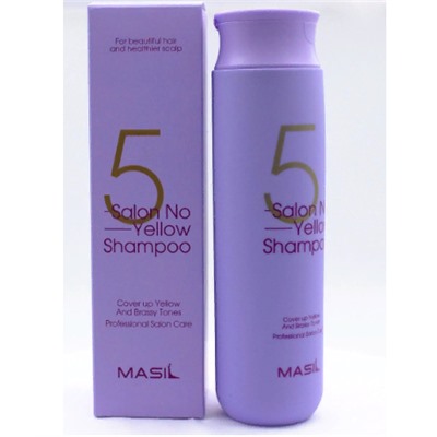 Шампунь для волос против желтизны MASIL, 300 ML