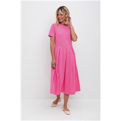 Платье неоново-розовый