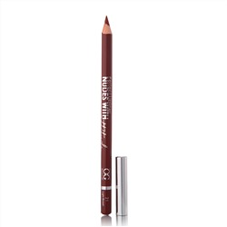 OG-ML2173 Карандаш для губ матовый NUDES WITH attitude тон 21 light brown