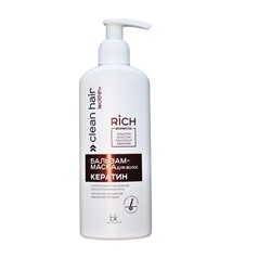 CLEAN HAIR LECITHIN+ Бальзам-маска для волос Кератин 230г