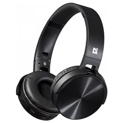 Bluetooth-наушники полноразмерные Defender FreeMotion B555 (black)